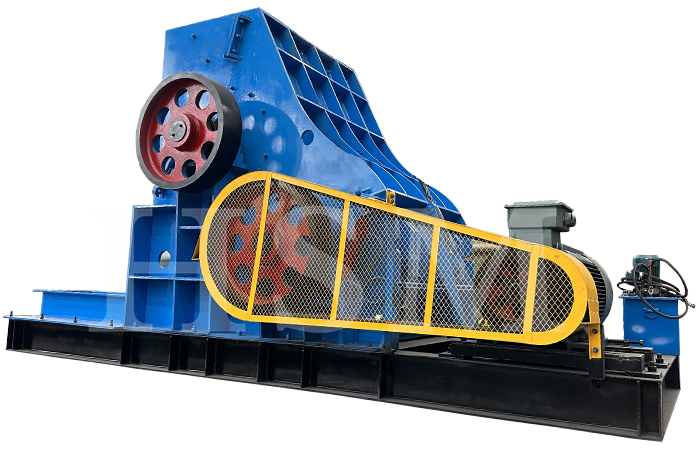 雙級(jí)粉碎機(jī)對(duì)輥破碎機(jī)、河卵石制砂機(jī)、石頭制砂機(jī)大圖