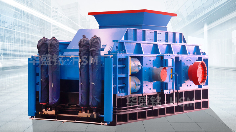 硅礦石對輥式破碎機(jī)