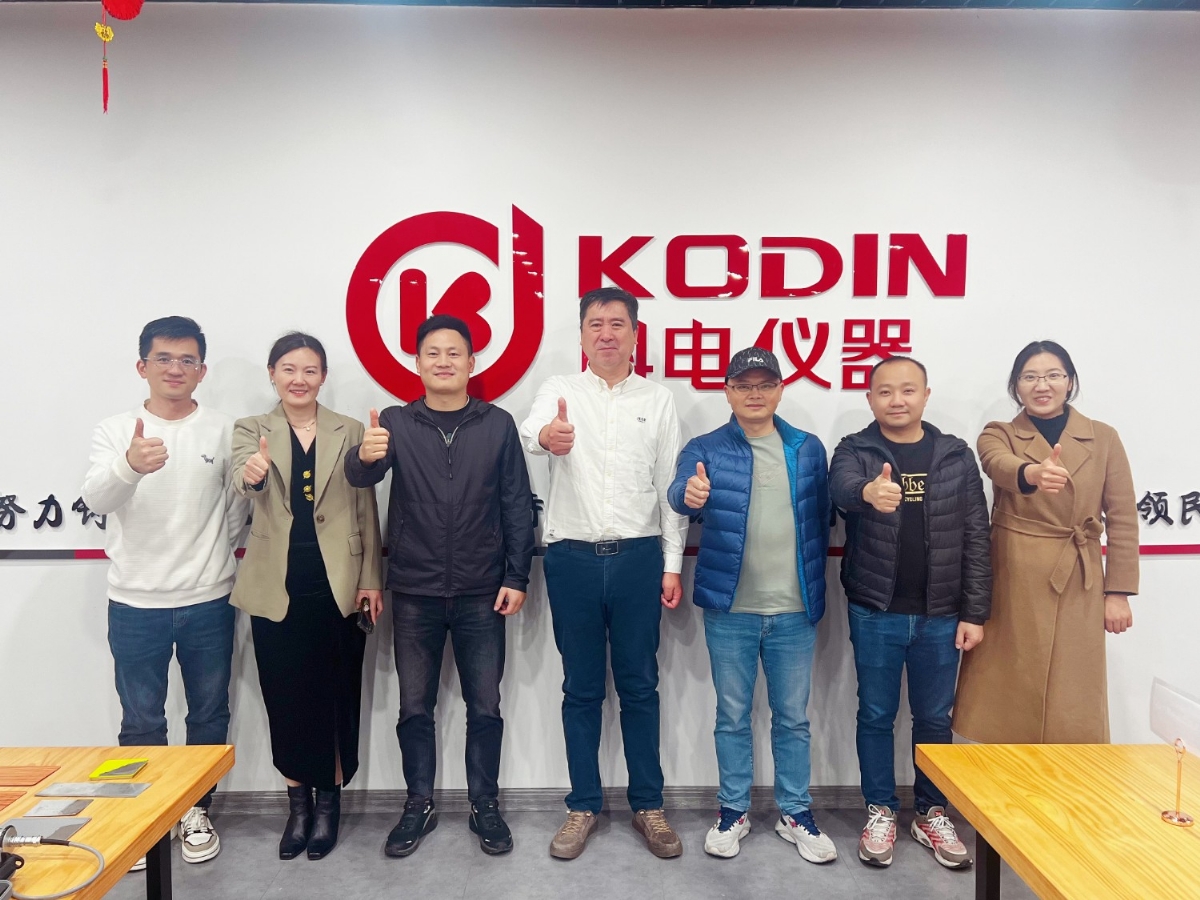 有朋自遠方來！廣州市邁梓普檢測儀器有限公司總代理一行來公司交流