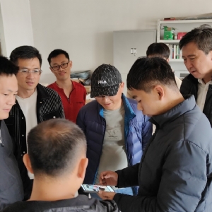 有朋自遠方來！廣州市邁梓普檢測儀器有限公司總代理一行來公司交流